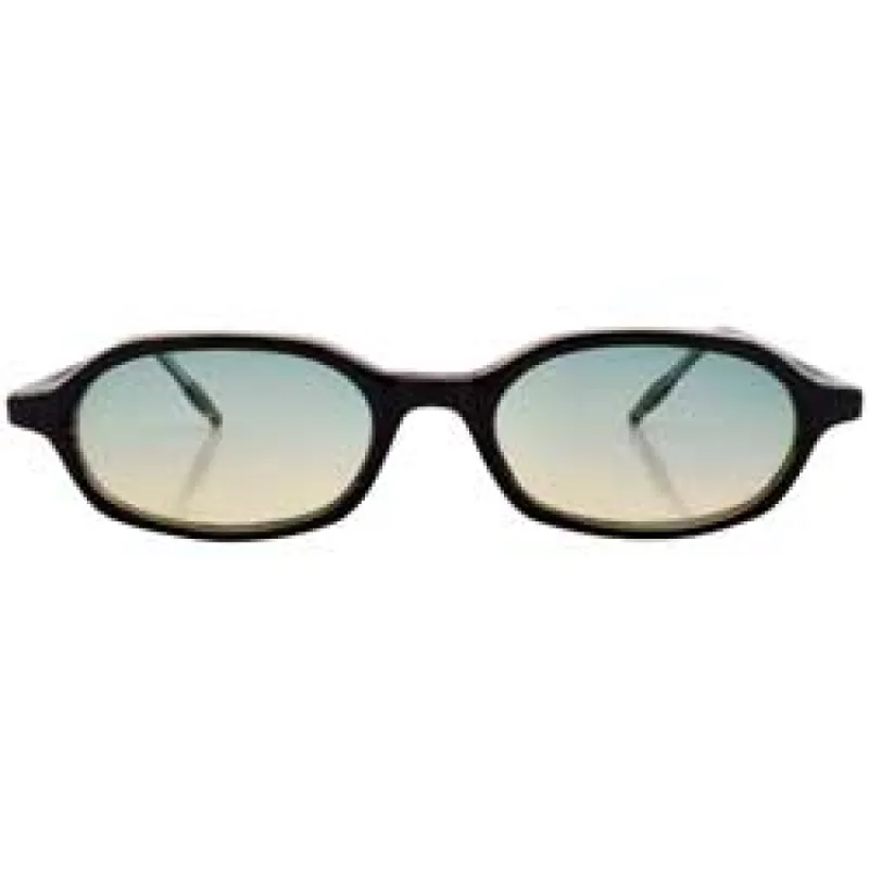 WIZZLE Green Square Sunglasses sold by Giant Vintage