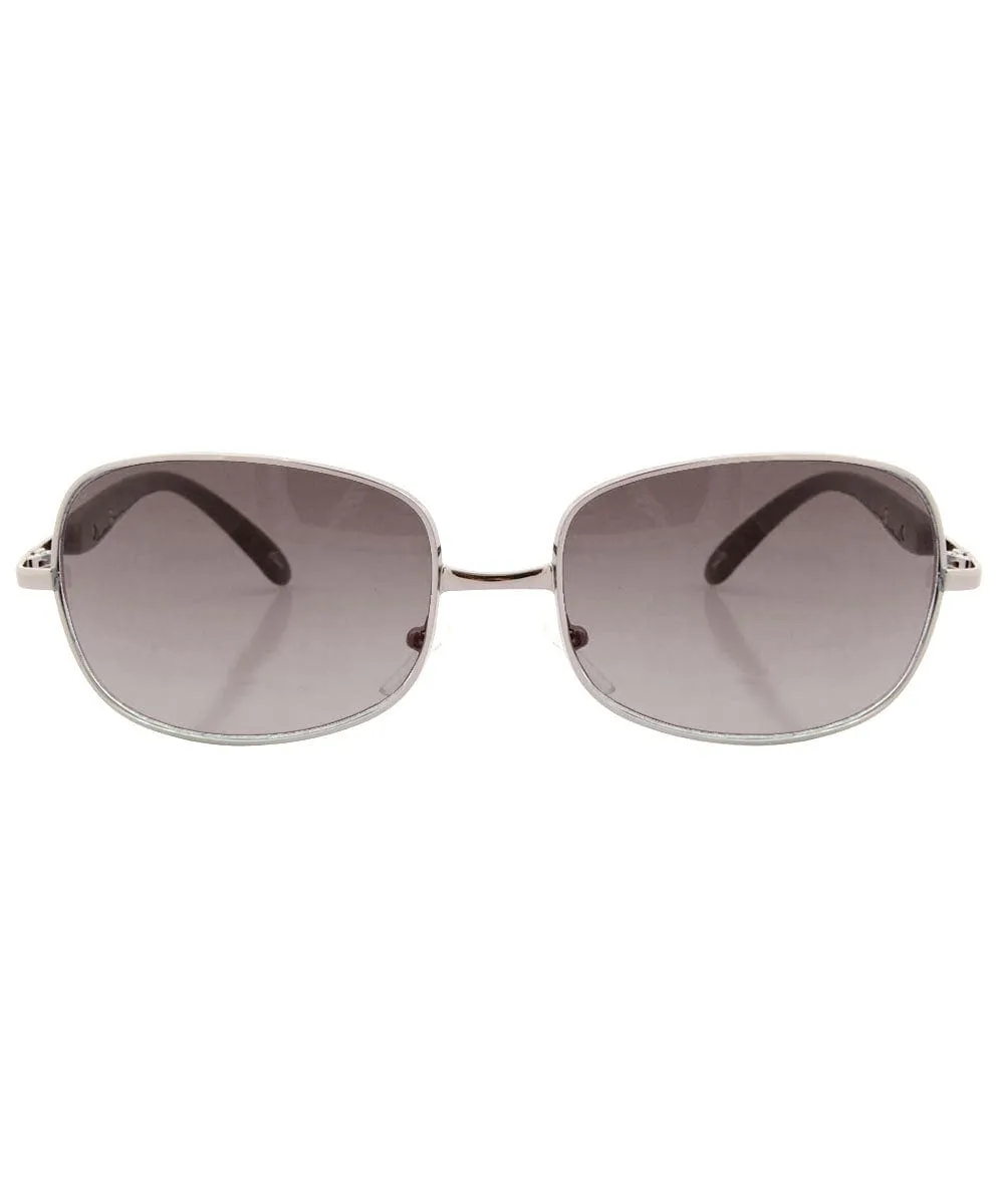 RICHES Smoke Rimless Sunglasses sold by Giant Vintage product image thumbnail 3