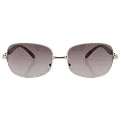 RICHES Smoke Rimless Sunglasses sold by Giant Vintage