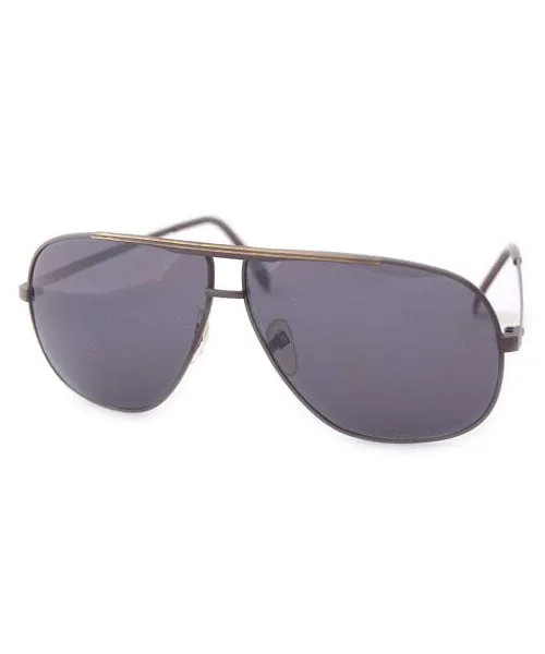 EL CAPITAN Brown Aviator Sunglasses sold by Giant Vintage product image thumbnail 2