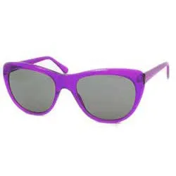 CHARMING Purple Cat-Eye Sunglasses sold by Giant Vintage