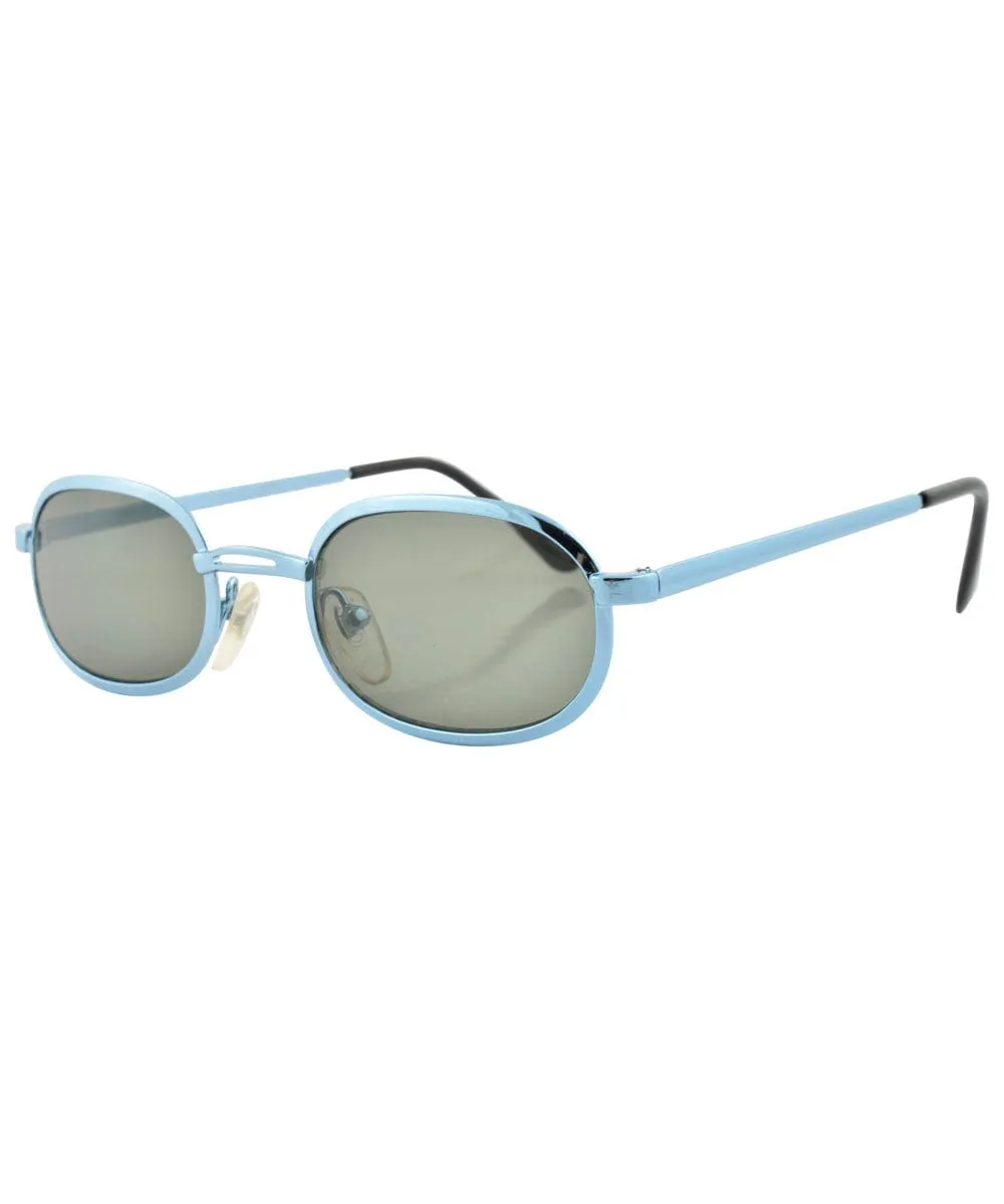 GEORGIE Blue Square Sunglasses sold by Giant Vintage product image thumbnail 2