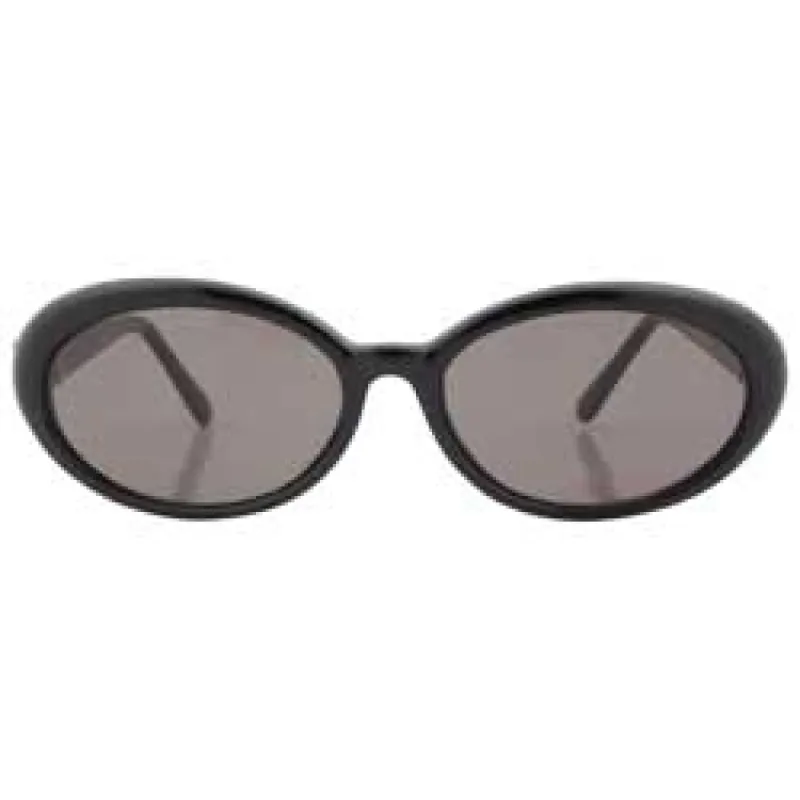 GIGAPOP Black Oval Sunglasses sold by Giant Vintage
