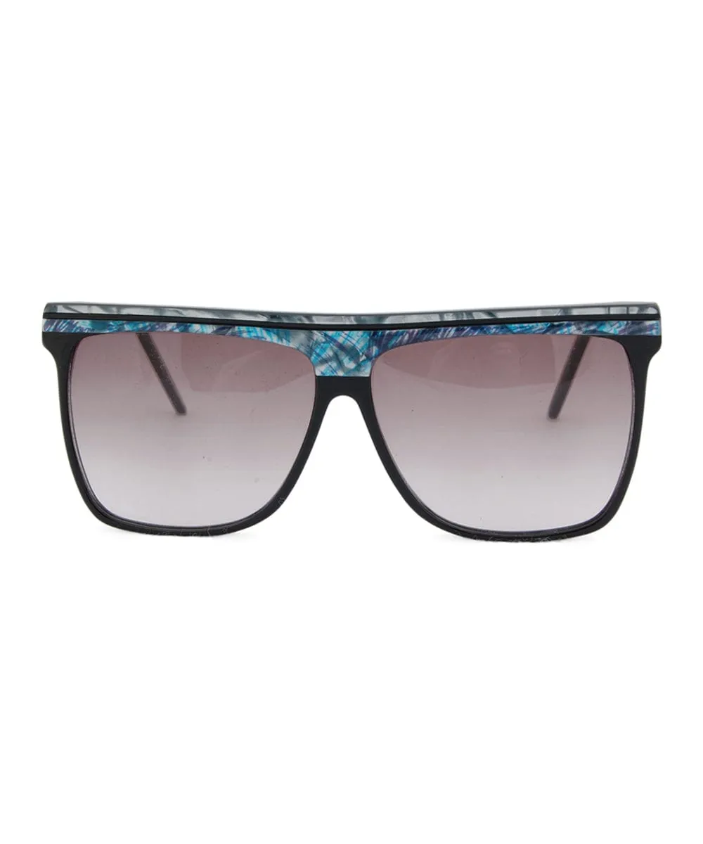 RASCAL Blue Square Sunglasses sold by Giant Vintage product image thumbnail 3
