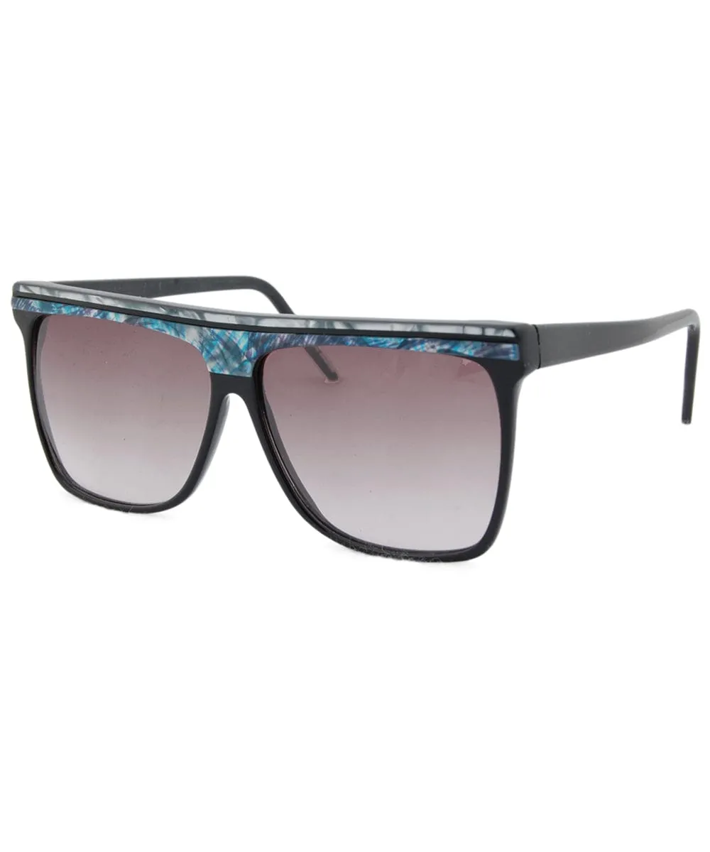 RASCAL Blue Square Sunglasses sold by Giant Vintage product image thumbnail 2