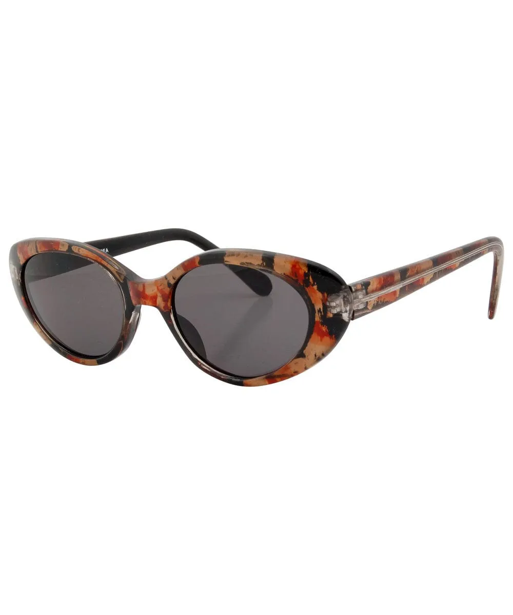 TABITHA Calico Cat-Eye Sunglasses sold by Giant Vintage product image thumbnail 2