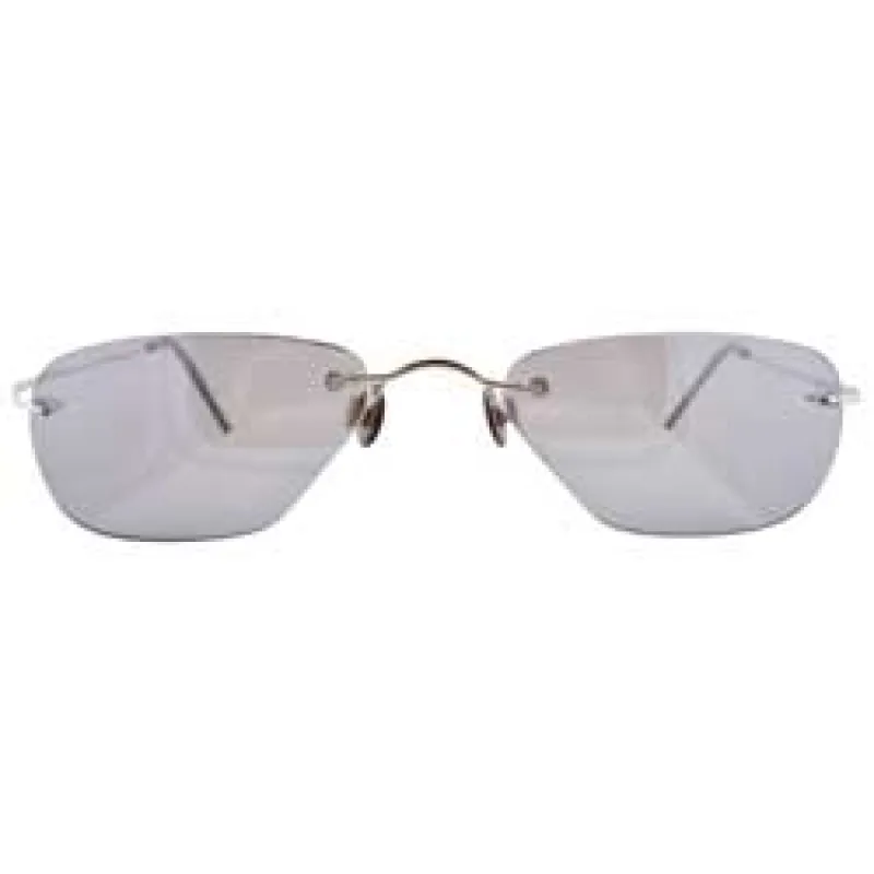 BINK Smoke Rimless Sunglasses sold by Giant Vintage