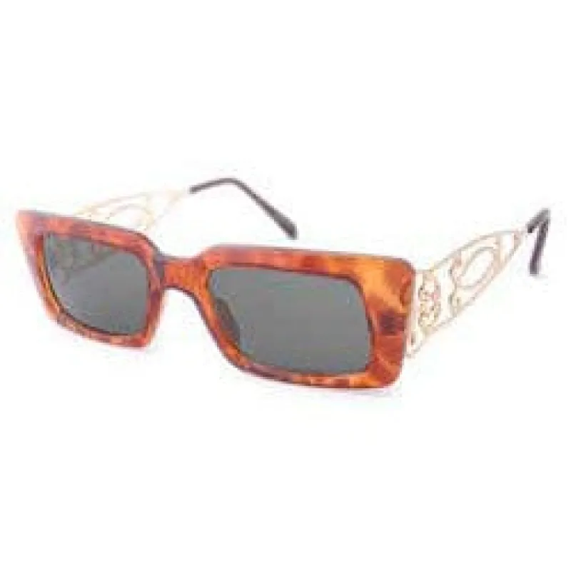 CHATELET Tortoise Square Sunglasses sold by Giant Vintage