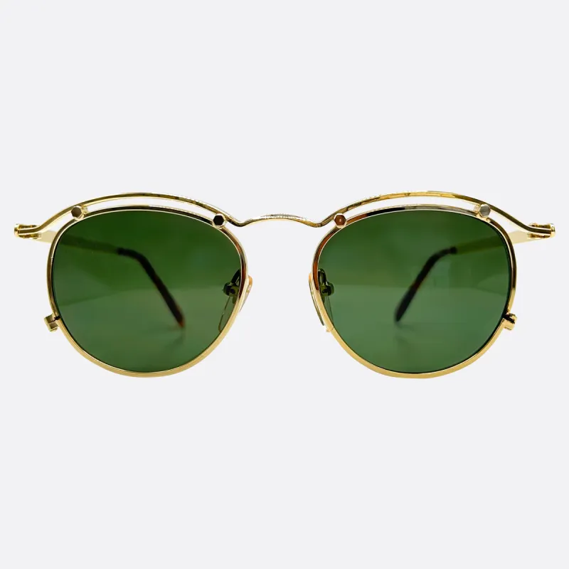 CRISP 90s Round Sunglasses sold by Giant Vintage