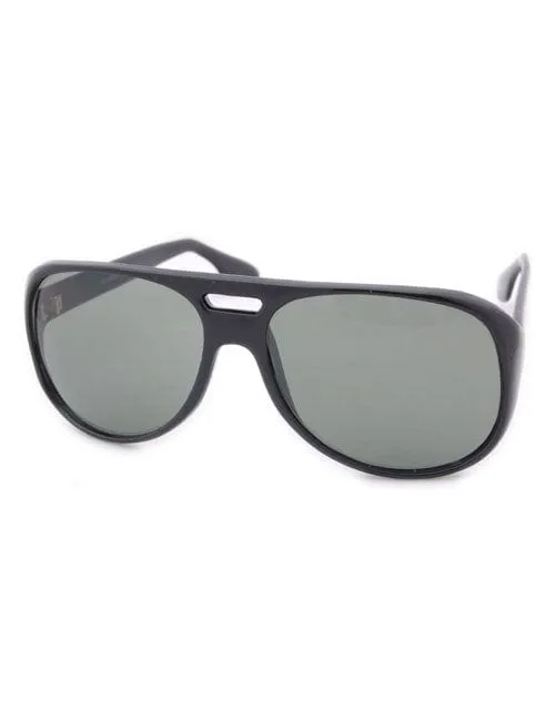 CHAVO Black Aviator Sunglasses sold by Giant Vintage product image thumbnail 2
