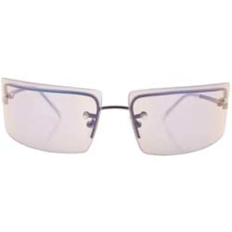 LE VRAI Gun/Flash Rimless Sunglasses sold by Giant Vintage