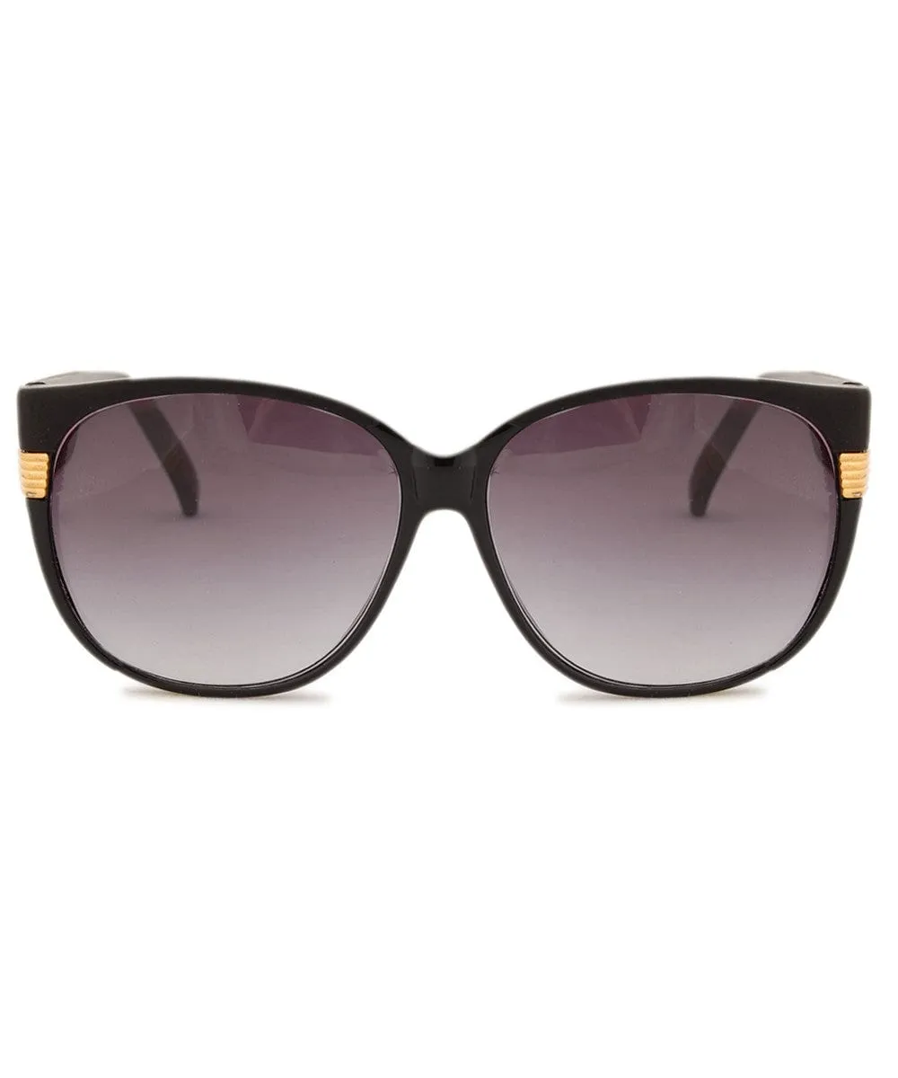 DAISY Black/Smoke Cat-Eye Sunglasses sold by Giant Vintage product image thumbnail 2