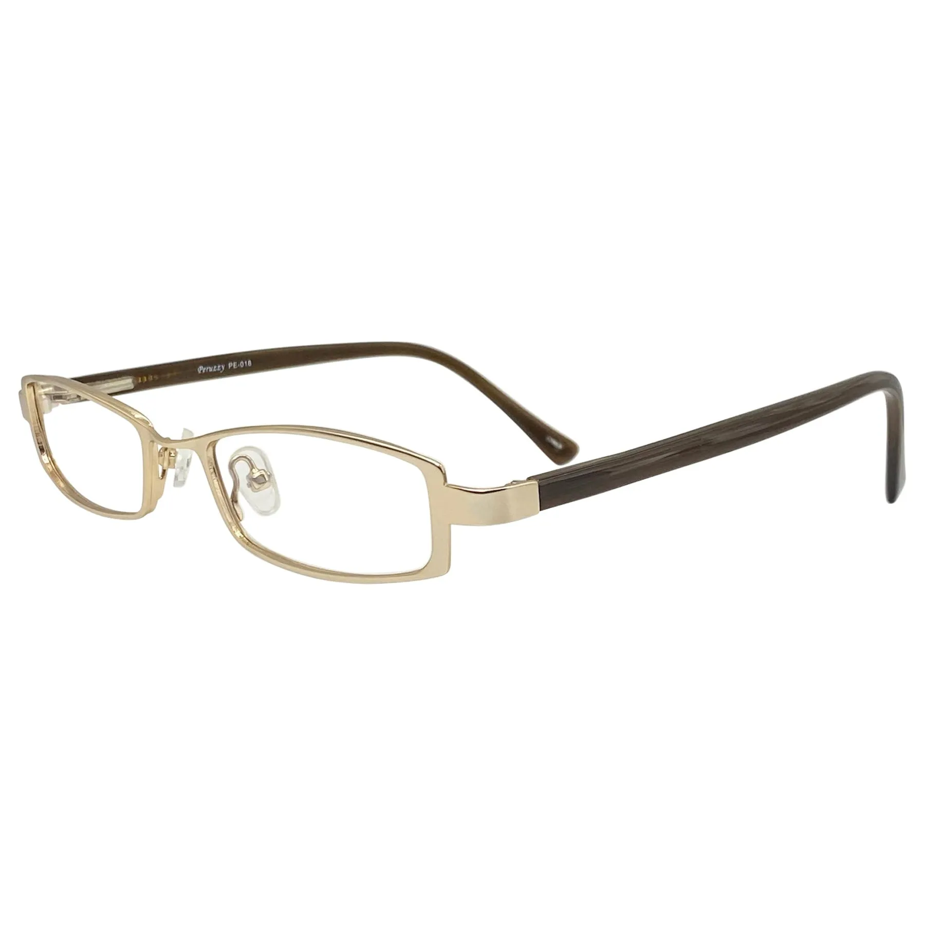 PERSISTENCE Clear Bayonetta-Style 90s Glasses sold by Giant Vintage product image thumbnail 3