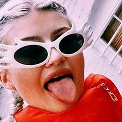 DIVINE White/SD 80s Sunglasses sold by Giant Vintage product image thumbnail 3