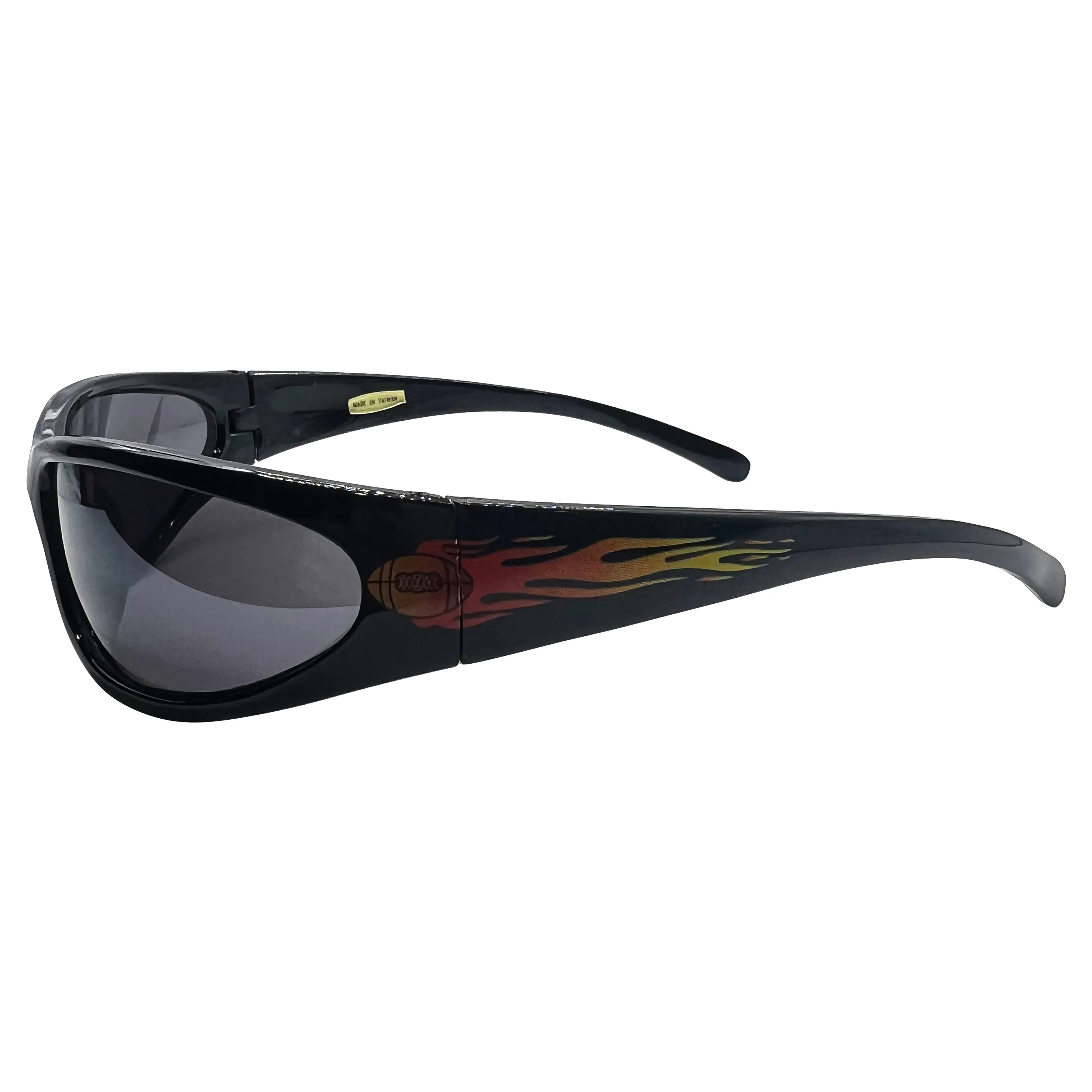 HOOPS Black Football Red Flame sold by Giant Vintage