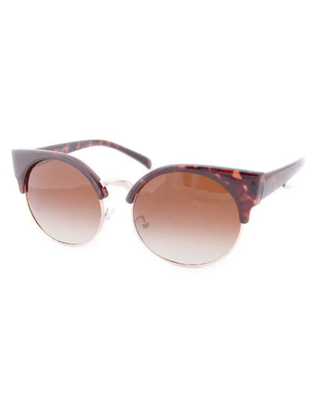 CHI-CHI Tortoise Retro Sunglasses sold by Giant Vintage