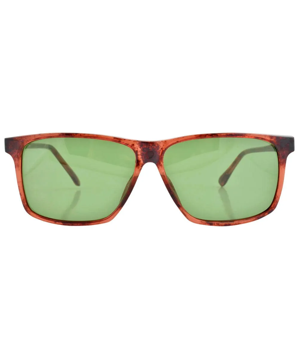 CRUTHERS Tortoise Square Sunglasses sold by Giant Vintage product image thumbnail 3