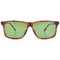 CRUTHERS Tortoise Square Sunglasses sold by Giant Vintage