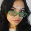 SOAPY Square Y2K Sunglasses sold by Giant Vintage
