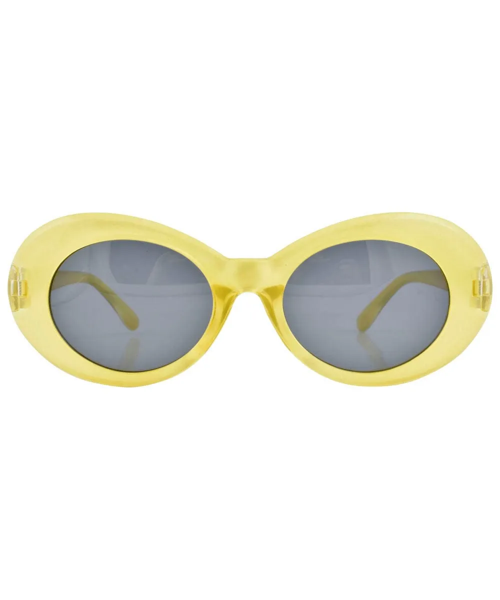 COBAIN Pearl Yellow Mens Sunglasses sold by Giant Vintage product image thumbnail 3