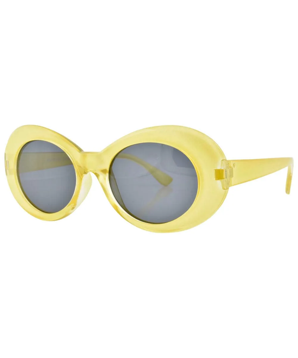 COBAIN Pearl Yellow Mens Sunglasses sold by Giant Vintage product image thumbnail 2