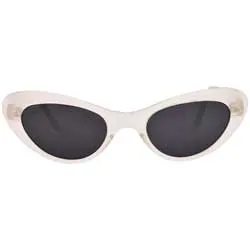 KEM Frost Cat-Eye Sunglasses sold by Giant Vintage