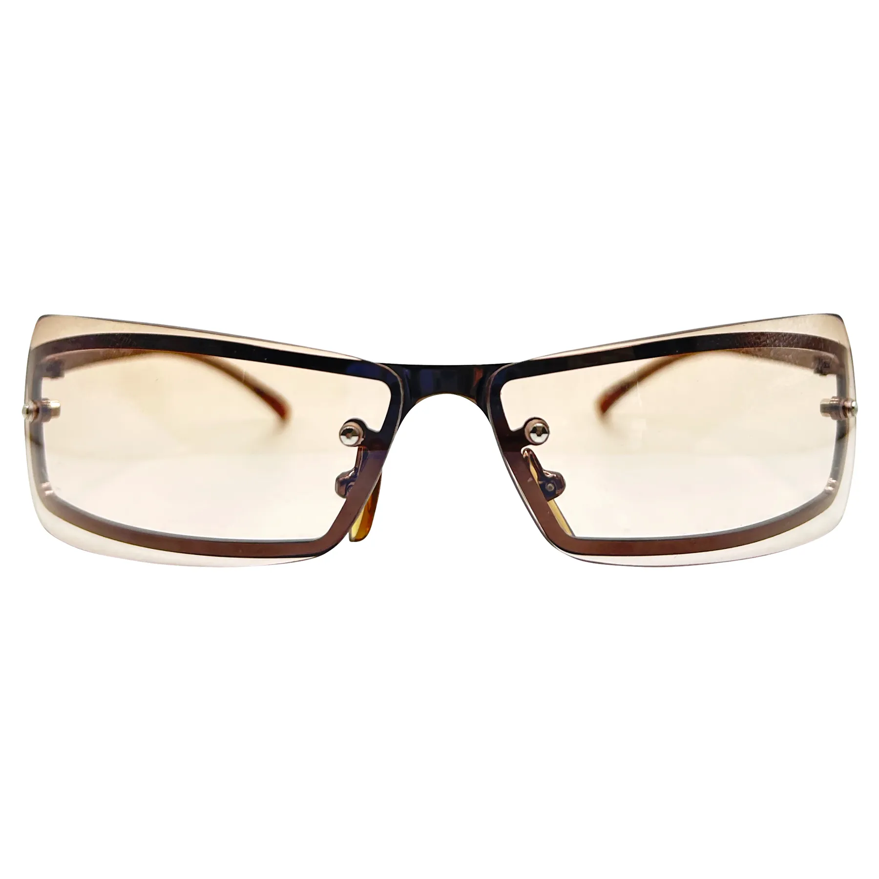 REVOLT Square Y2K Sunglasses sold by Giant Vintage product image thumbnail 4