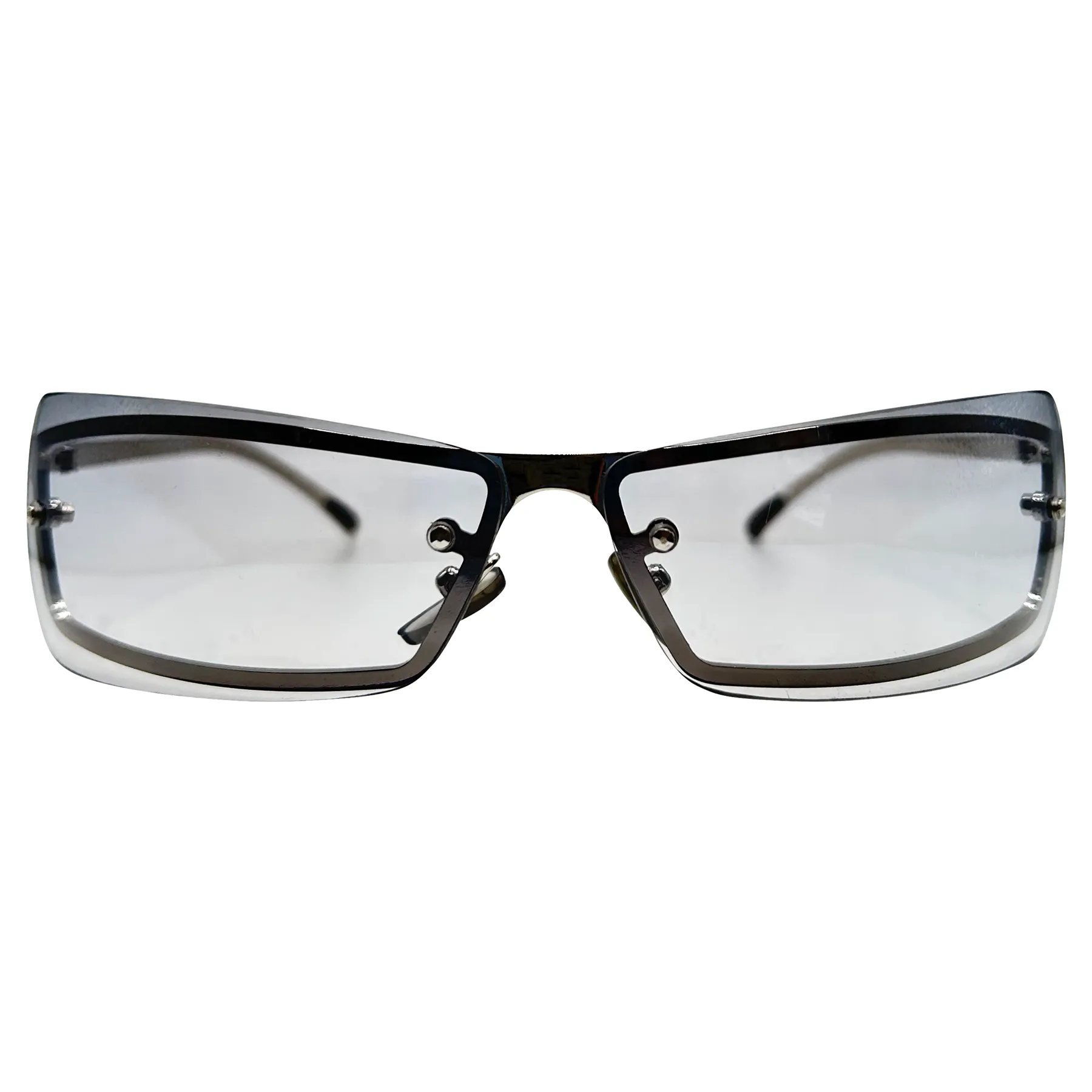 REVOLT Square Y2K Sunglasses sold by Giant Vintage