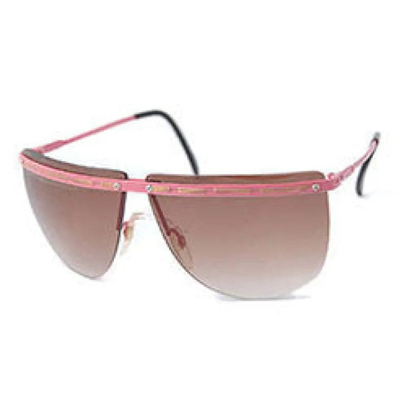 CHING Pink 80s Sunglasses sold by Giant Vintage