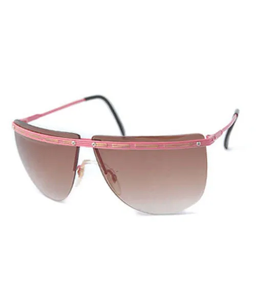 CHING Pink 80s Sunglasses sold by Giant Vintage product image thumbnail 2
