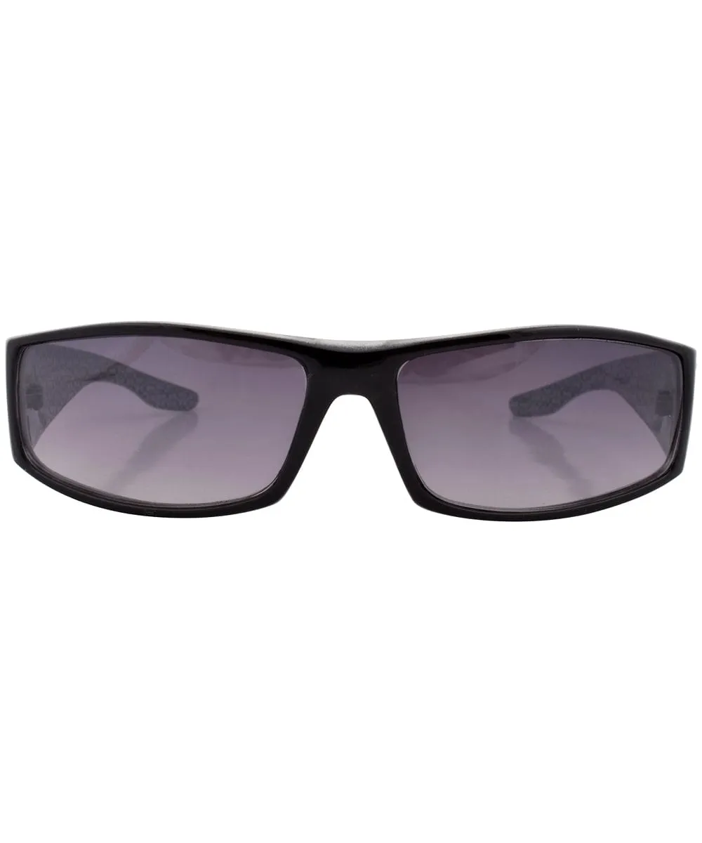 BEEG Black Square Sunglasses sold by Giant Vintage product image thumbnail 2