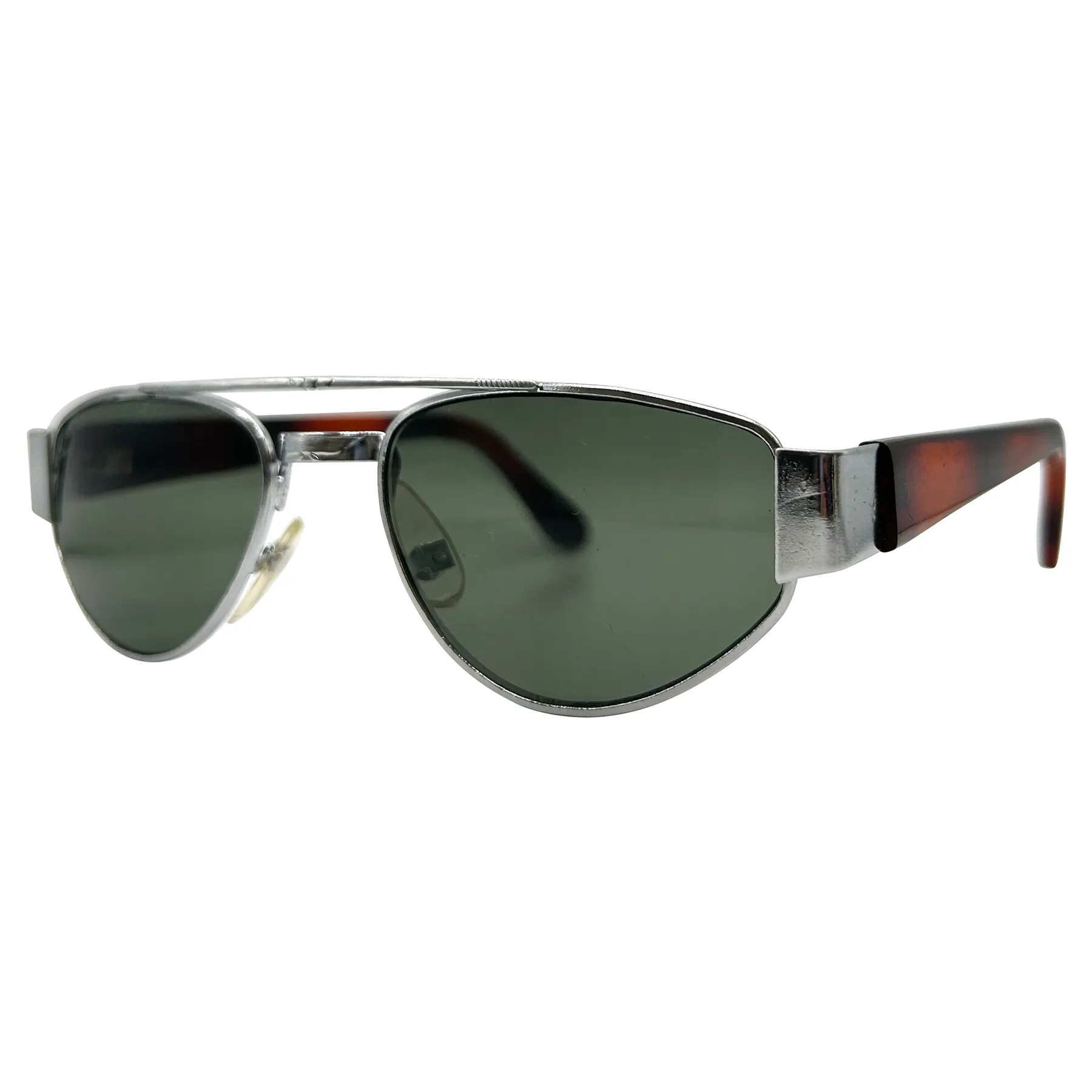 ZZYZX Tortoise Silver/G15 Sports Sunglasses sold by Giant Vintage product image thumbnail 2