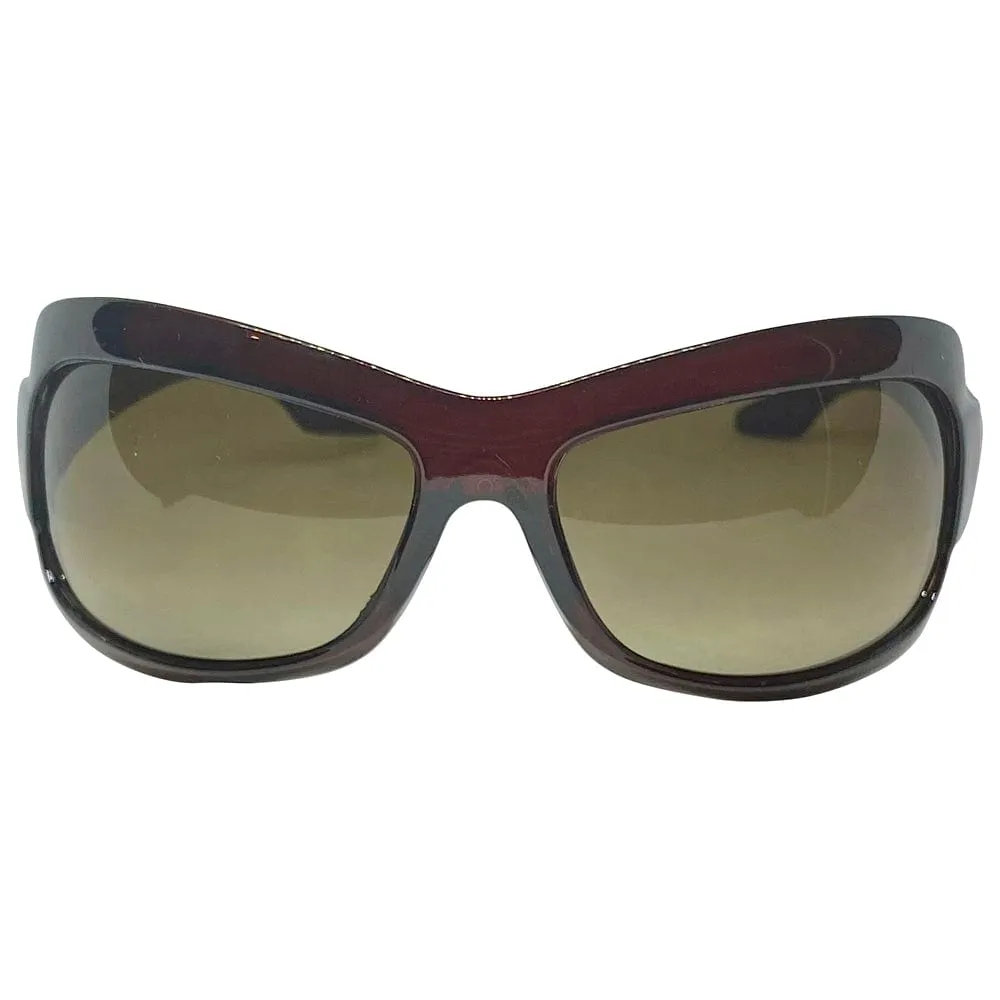 NO-NO Jelly Brown/Smoke Indie Sunglasses sold by Giant Vintage product image thumbnail 2