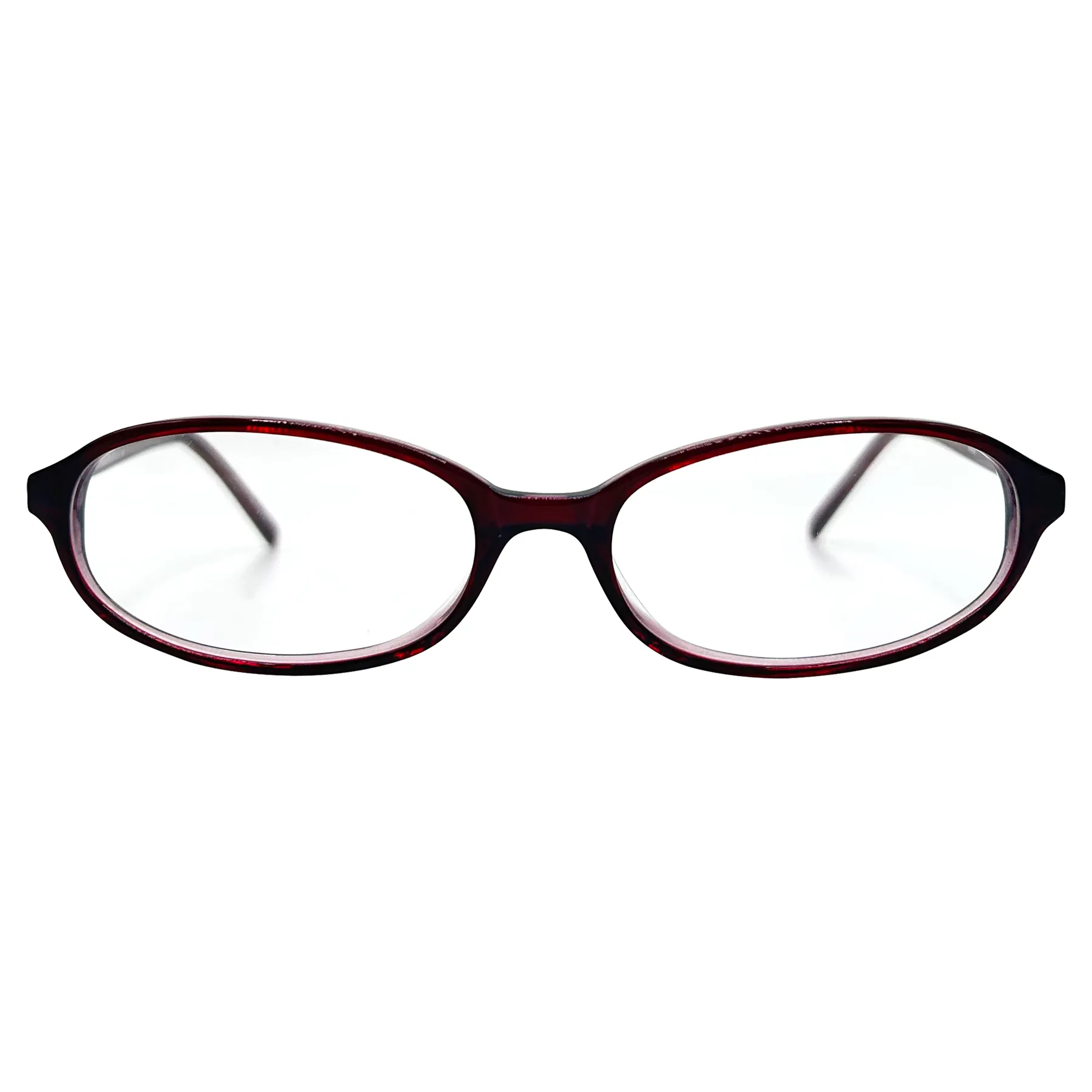 ITTY BITTY Small Clear Oval 90s Glasses | Premium sold by Giant Vintage product image thumbnail 5