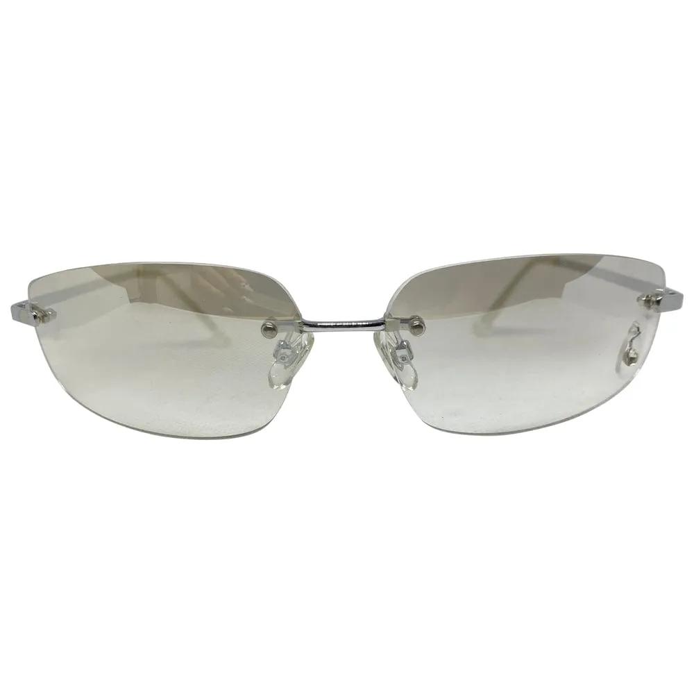 RETROGRADE Flash Rimless Sunglasses sold by Giant Vintage product image thumbnail 2