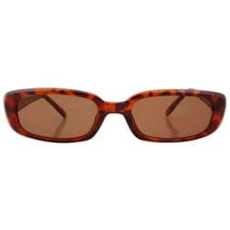 PAR-TEASE Tortoise Square Sunglasses sold by Giant Vintage