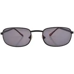 PURITY Black Square Sunglasses sold by Giant Vintage