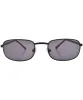 PURITY Black Square Sunglasses sold by Giant Vintage