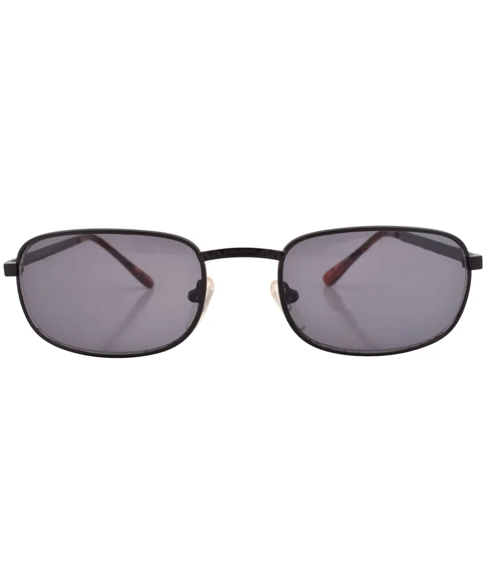 PURITY Black Square Sunglasses sold by Giant Vintage product image thumbnail 3