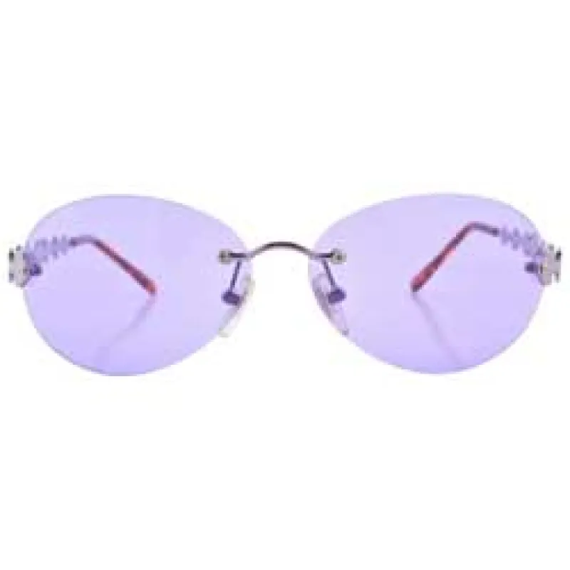 DNA Purple Rimless Sunglasses sold by Giant Vintage