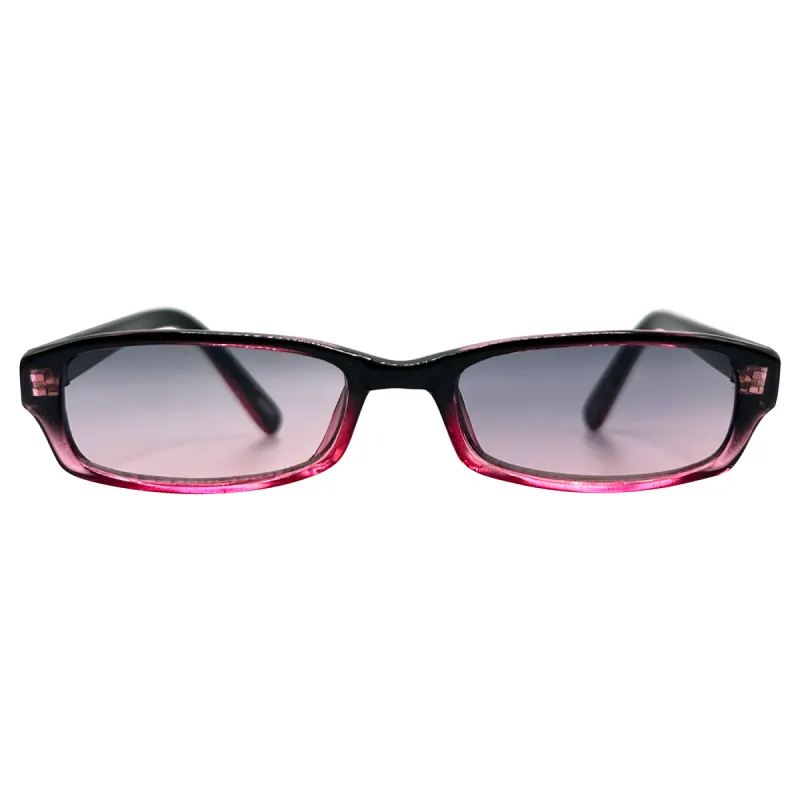BUBEZ Midnight/Pink Square Sunglasses sold by Giant Vintage