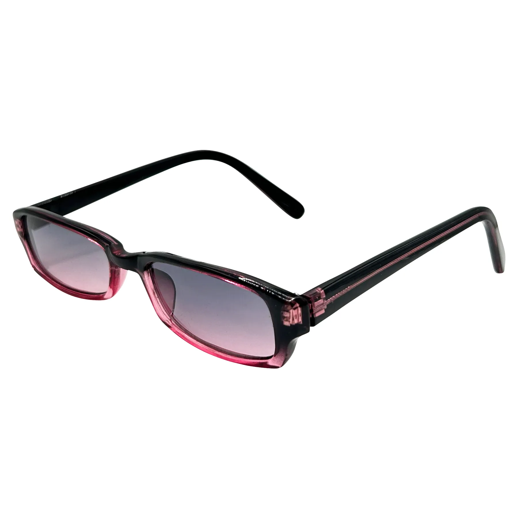 BUBEZ Midnight/Pink Square Sunglasses sold by Giant Vintage product image thumbnail 2