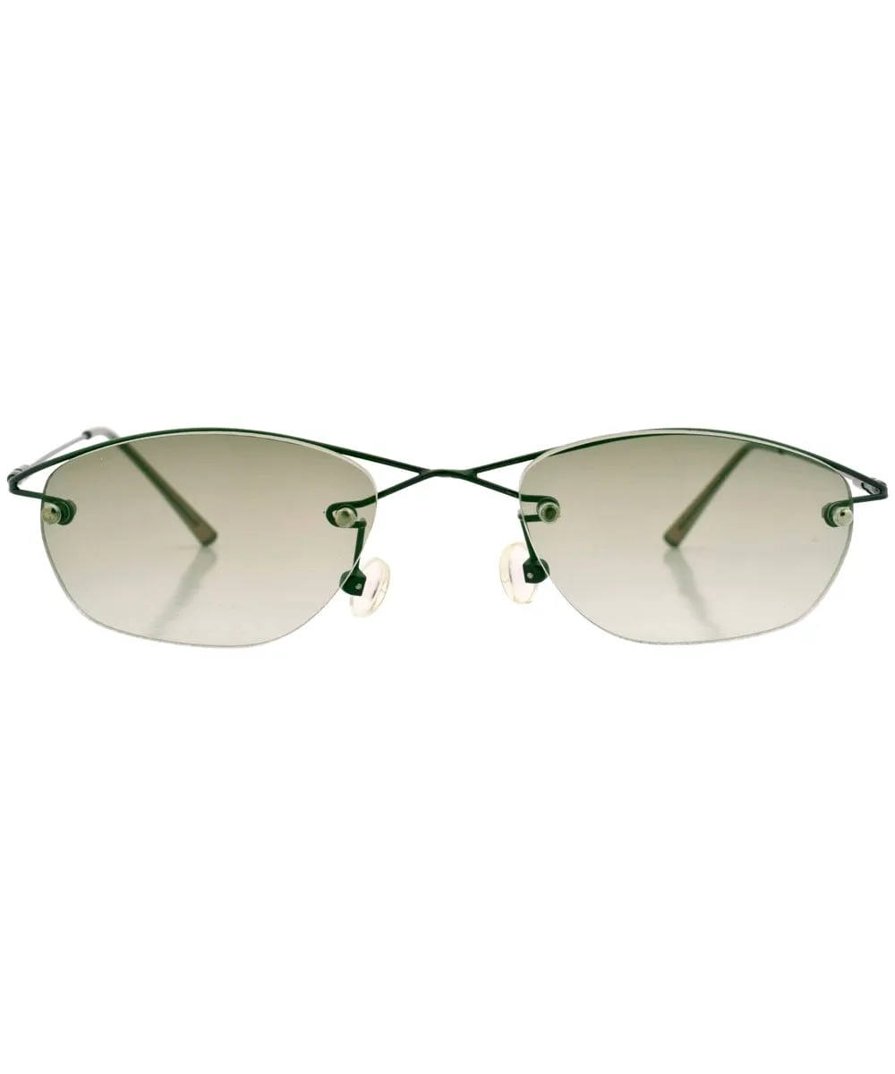 CUBBIES Smog Rimless Sunglasses sold by Giant Vintage product image thumbnail 3