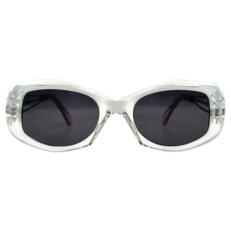 CREAMY Crystal Square Sunglasses sold by Giant Vintage