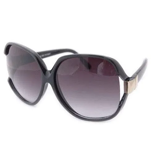 BLIMA Black 70s Oversized Sunglasses sold by Giant Vintage