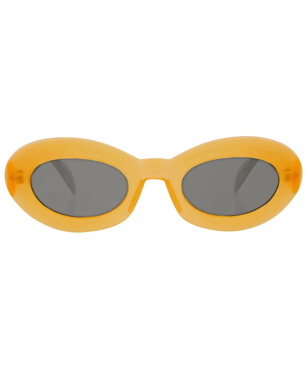 MARIGOLD Yellow/SD Cat-Eye Sunglasses sold by Giant Vintage product image thumbnail 2