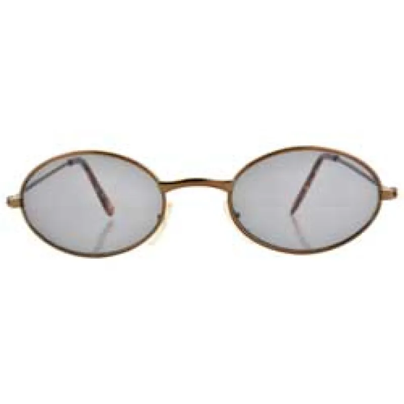 SHRIMP Copper Oval Sunglasses sold by Giant Vintage