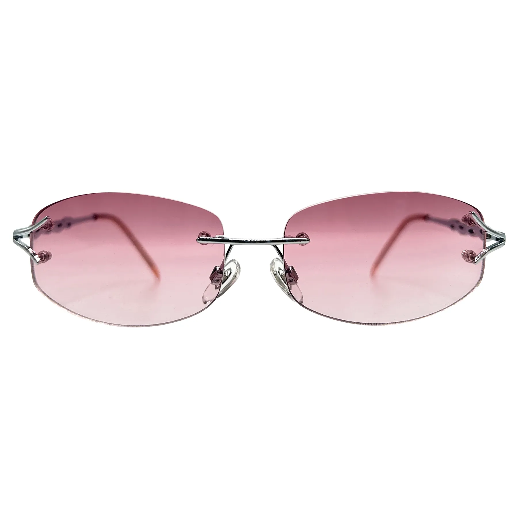 MAJESTIC Rimless Y2K Sunglasses sold by Giant Vintage product image thumbnail 2