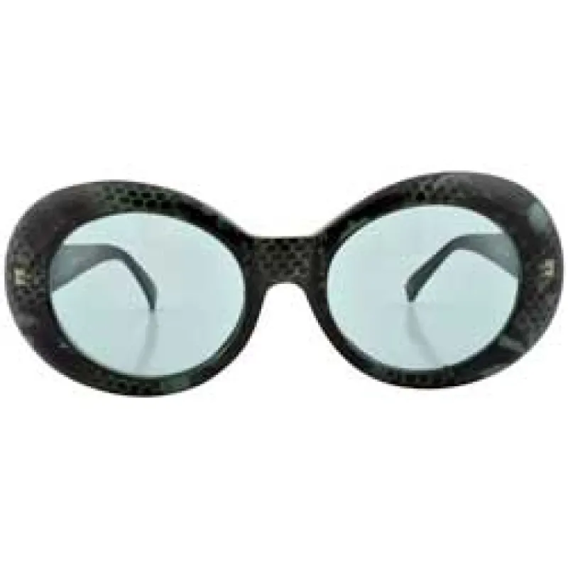 JAWBREAKER Green Oval Sunglasses sold by Giant Vintage