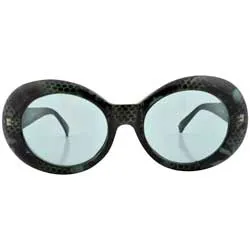 JAWBREAKER Green Oval Sunglasses sold by Giant Vintage